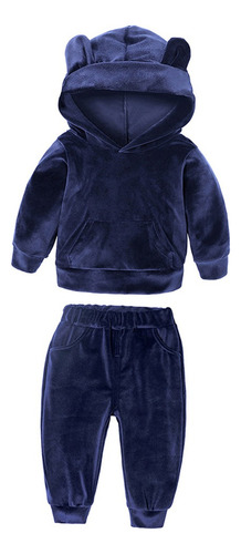 Conjunto De Sudadera Con Capucha Y Pantalones Para Bebés, Ni