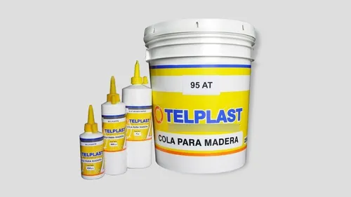 Cola Vinílica Para Madera 50 F 0,500 Kg Carpintero Telplast