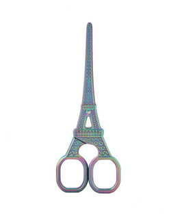 NingTeng Tijeras de bordado de la forma de la torre Eiffel 