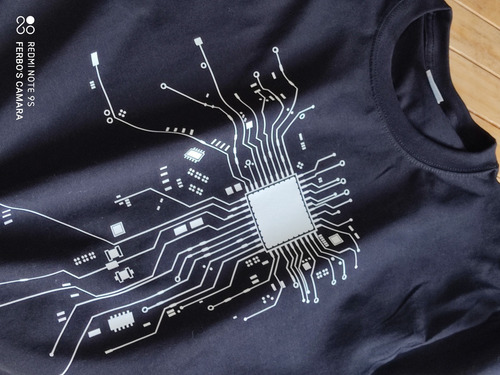 Playera Cpu Computer Heart Para Caballero, Diagrama Cpu