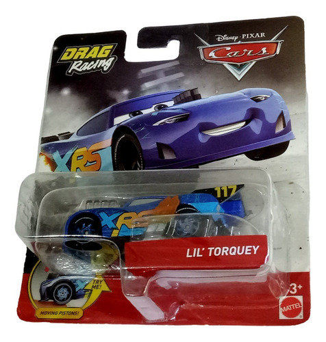 Disney Pixar Cars 3 Drag Racing Series Lil´torquey