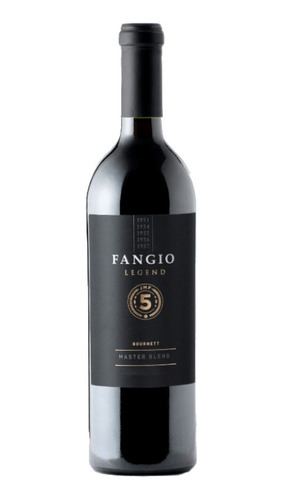 Vino Fangio Legend 5 Master Blend Bodega Bournett Mendoza