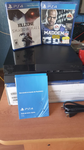 Sony Play Station 4 500 Gb Negro Azabache