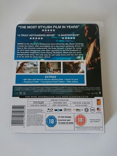 Drive (2011) El Escape Blu-ray Steelbook (Usado)