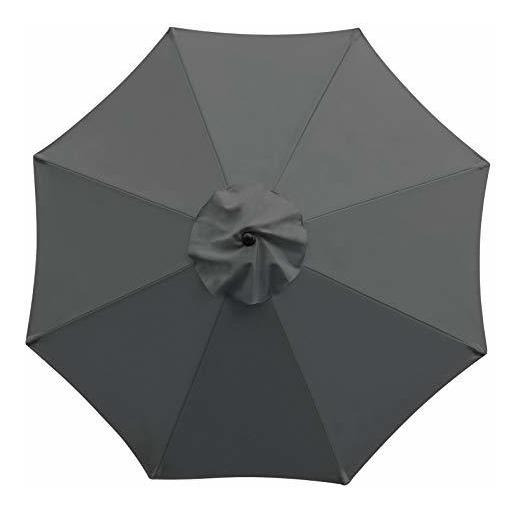 fácil instalación toldo para exteriores toldo de repuesto grueso parasol de jardín DASNTERED Cubierta para sombrilla 