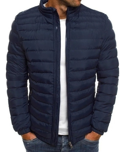 B Chaqueta Puffer Para Hombre, Abrigo De Plumón Ligero, Cáli