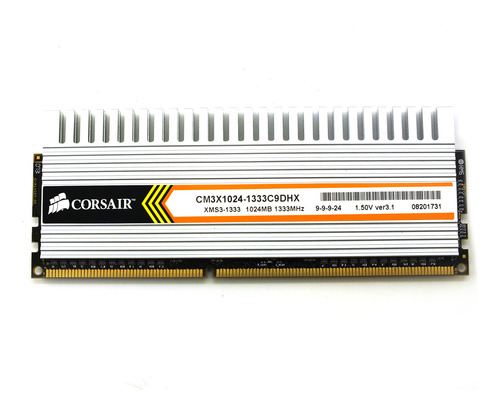 Memória Ram Corsair Desktop Xms3-1333 Ddr3 1024mb (Usado)