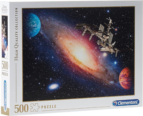 35075 Estación Espacial Rompecabezas Clementoni 500 Piezas