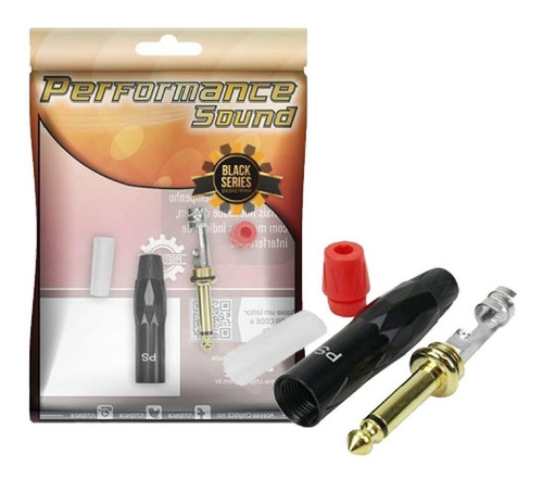 Plug P10 Black Diamond ¿ P10 Macho Gold Mono Pix 062-0343