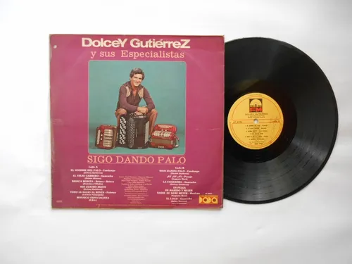 Dolcey Gutierrez Sigo Dando Palo Lp Vinilo Edc Colombia 1982 (Usado)