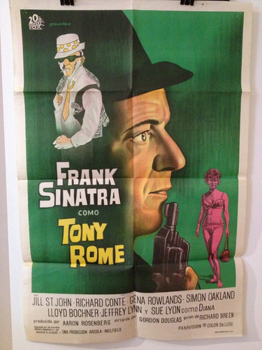 Afiches De Cine - Frank Sinatra - Tony Rome