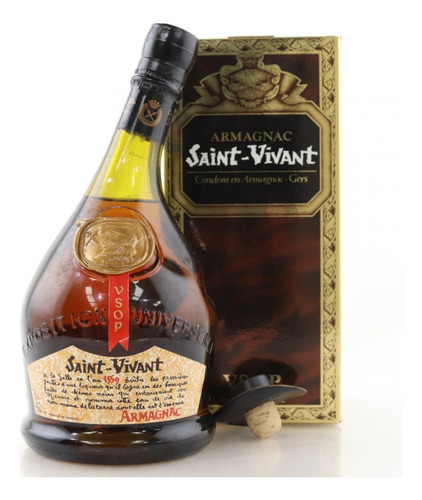 Armagnac Saint Vivant Vsop Con Estuche Bostonmartin