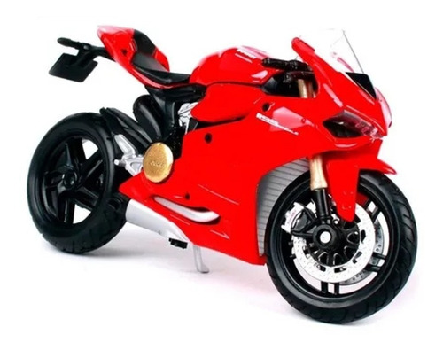 Ducati 1199 Panigale Moto Deportiva Escala 1:18 Maisto 11 Cm