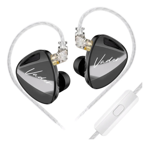Auriculares Kz Vader Versión High Resolution Con Micrófono