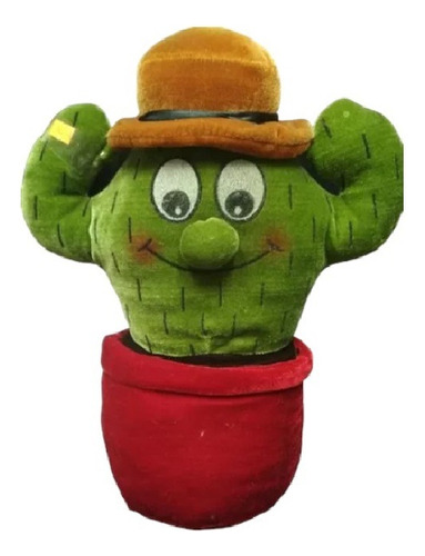 Peluche Cactus Con Sombrero 35 Cm De Alto Z2788 Milouhobbies