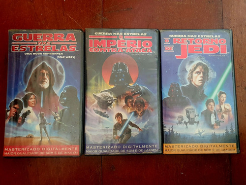 Trilogia Star Wars Vhs