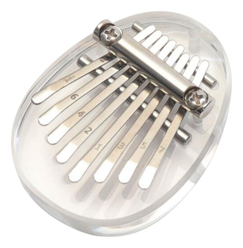 Colgante Kalimba Thumb Con Forma De Piano Y Marimba En Minia