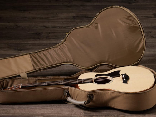 Guitarra Acústica Taylor Gs Mini Sapele Natural Con Púa Negr