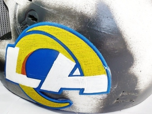 Imagen 6 de 6 de Logos Nffl En 3d ,para Decorar Cascos, Motos, Autos