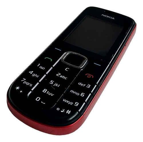 Celular Nokia 1006 Unefon Negro Con Rojo 8 Mb (Usado)