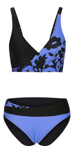 Conjunto De Baño S Estampado Para Mujer, Sujetador Relleno D
