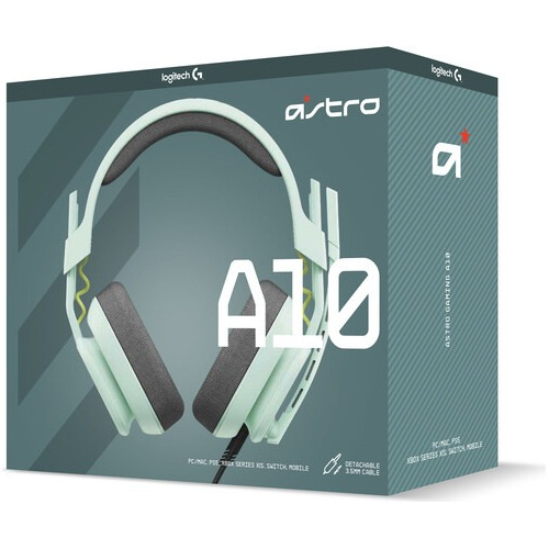 Audífono Gamer Astro A10 Gen 2 Menta Windows/mac