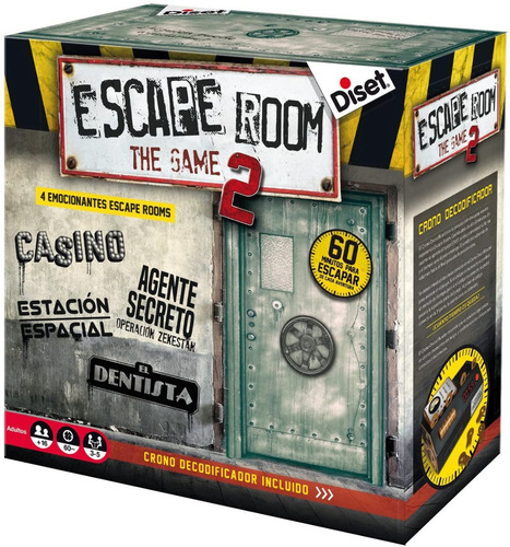 Imagen 5 de 9 de Juego De Mesa Sala Escape Room The Game 2 Español Ingenio