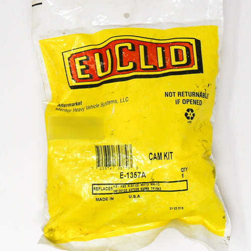 Euclid E1357-a Cam Kit K51 K93 Mk13 08130122 437036 622 Eeh