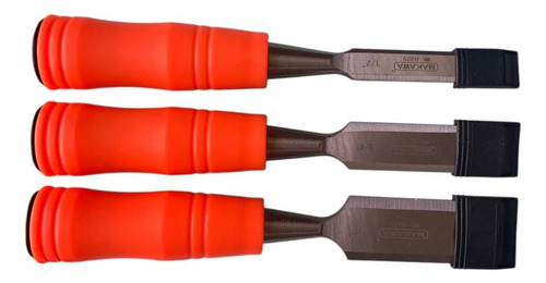 Set Juego 3 Formones Para Madera Cr-v Makawa Mk0325