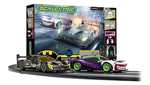 Scalextric Batman Vs Joker 1:32 Juego De Pista De Carreras D