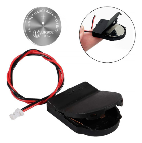 Tecneu Soporte Batería Rtc Reloj Para Raspberry Pi 5 + Pila Recargable Tiempo Preciso