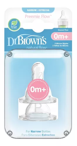 Set de Biberones para Recién Nacidos DR. BROWN´S Anti-Cólicos Opt+ Boca  Estrecha 2oz Paquete 2un