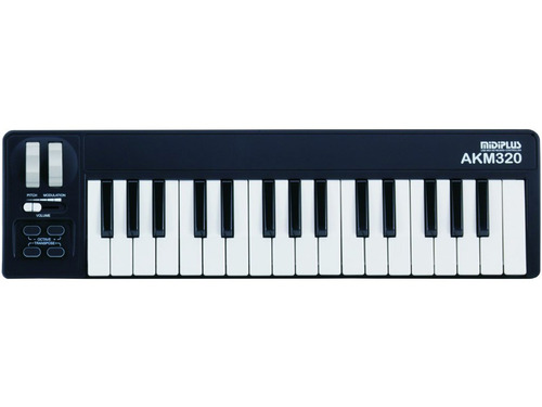 Imagen 1 de 2 de Controlador Teclado Midi Usb Midiplus Akm320 32 Teclas Sensi