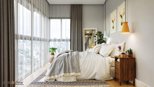 Imagem 14 de 15 de Loft Para Venda Em Curitiba, Água Verde, 1 Dormitório, 1 Banheiro - Ctb5223_1-2252294