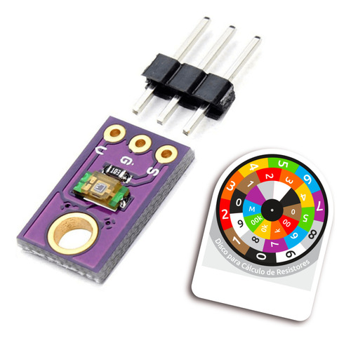 2 X Módulo Sensor Luz / Luminosidade Temt6000 - Arduino