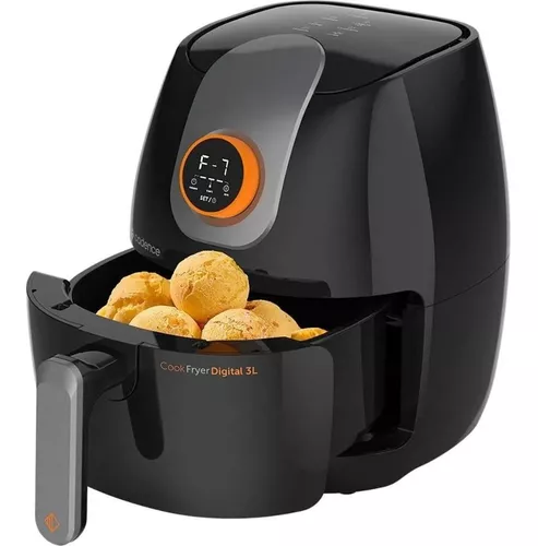 Fritadeira Sem Óleo 3l Cook Fryer Digital - Cadence - 220v