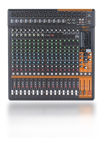 Consola De Audio 20 Canales Marca Voyz Con  Efectos Y Usb