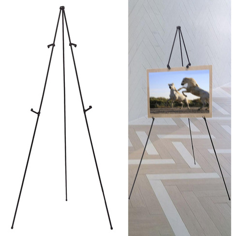 Soporte Telescópico Para Pintura En Lienzo, Base Ajustable