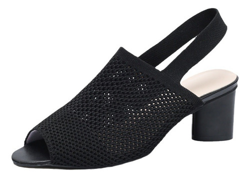Nuevas Sandalias De Malla Transpirable Para Mujer Con Tacone