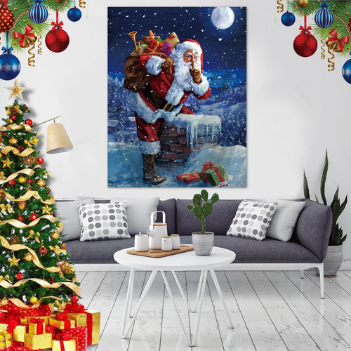 Manta De Regalo De Navidad Tapiz De Santa Claus Wall H 1013 
