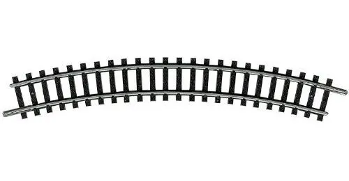 Minitrix N Scale Code 80 Curved Track R2-30 Degree Sections