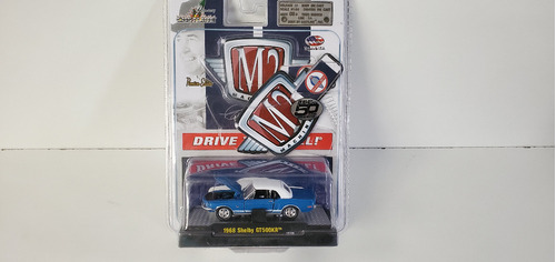  1:64 Auto 1968 Shelby Gt500kr De Collection Escaso 50 Anive