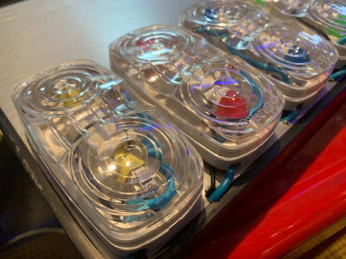 Imagen 10 de 10 de Farol Trailer Carro Zorra 12v X2 C/ Lampara Led T10 Ambar Z2