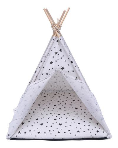Cama Casa Para Mascota En Tela Diseño Raza Chica