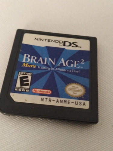 Brain Age 2 Nintendo Ds Sólo Cartucho (Usado)
