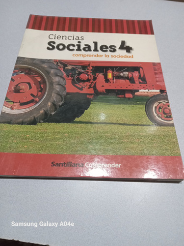 Libro Ciencias Sociales 4 Comprender La Sociedad 