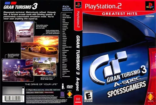 Gran Turismo 3 E 4 Ps2 ( Carros ) Coleção (2 Dvds) Patch