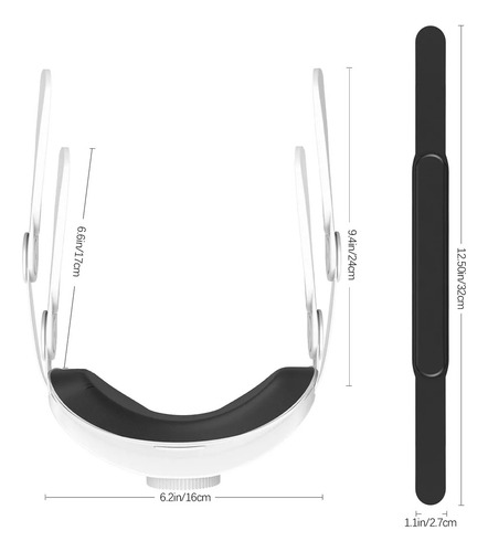 Correa Elite Cabeza Para Oculus Quest 2 Comoda Ajustable
