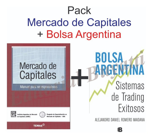 Combo Mercado De Capitales + Bolsa Argentina