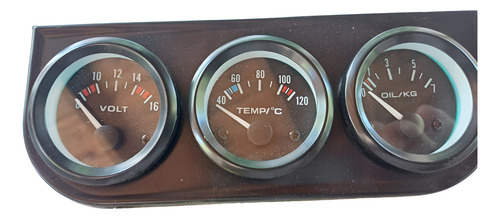 Carcaza De Tablero + 3 Relojes-temp/oil/volt + 2 Sensores